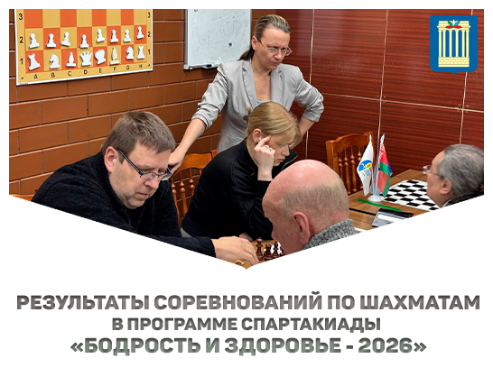 Результаты соревнований по шахматам в программе спартакиады «БОДРОСТЬ И ЗДОРОВЬЕ - 2026»