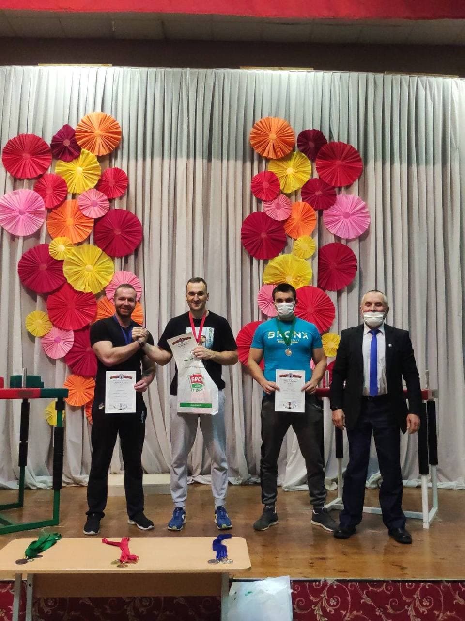Сборная команда Белорусско-Российского университета стала победителем кубка г. Минска по армрестлингу